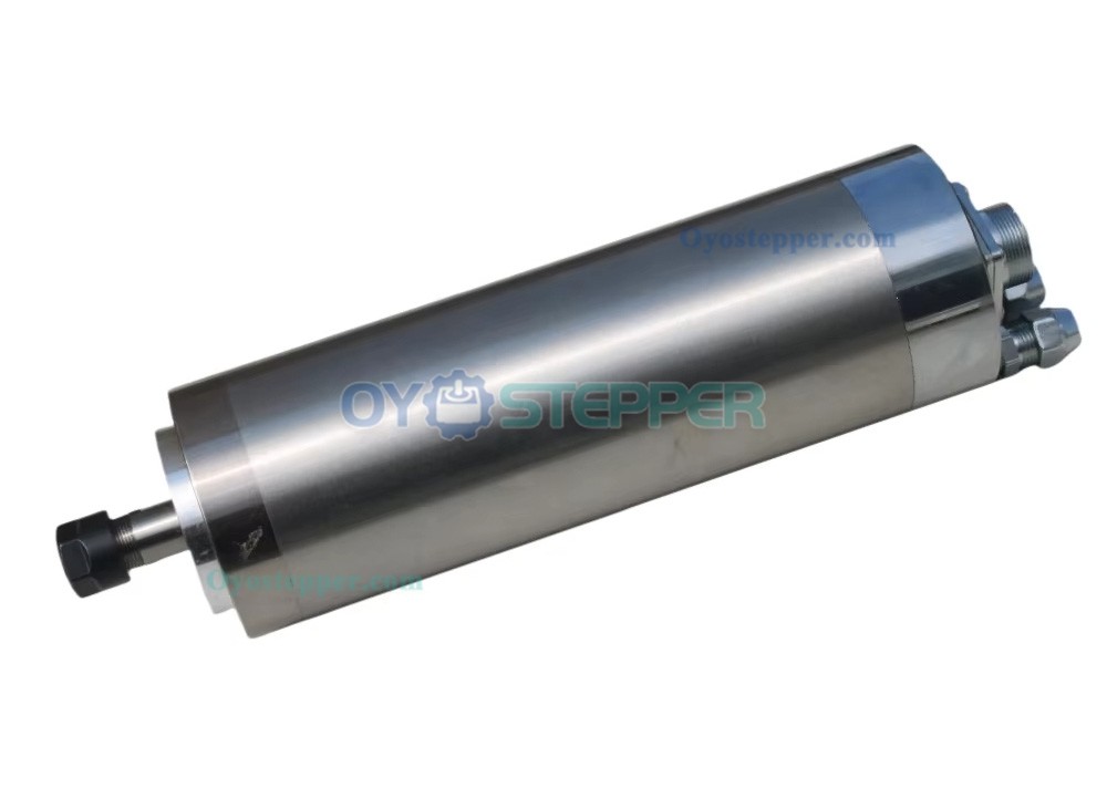 65mm 0.8KW Water Cooling Spindle Motor ER11 24000RPM 110V/220V for CNC Router Machine